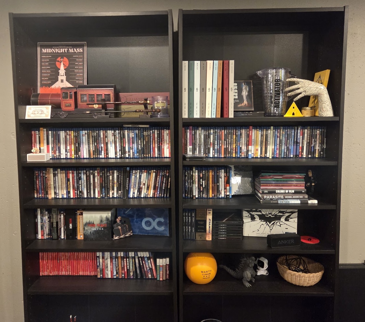 Jacob's Blu-ray shelf