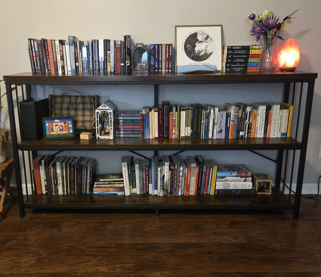 Savanna's bookshelf